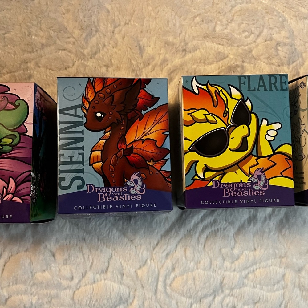 Dragons & Beasties Collectible Vinyl Figures